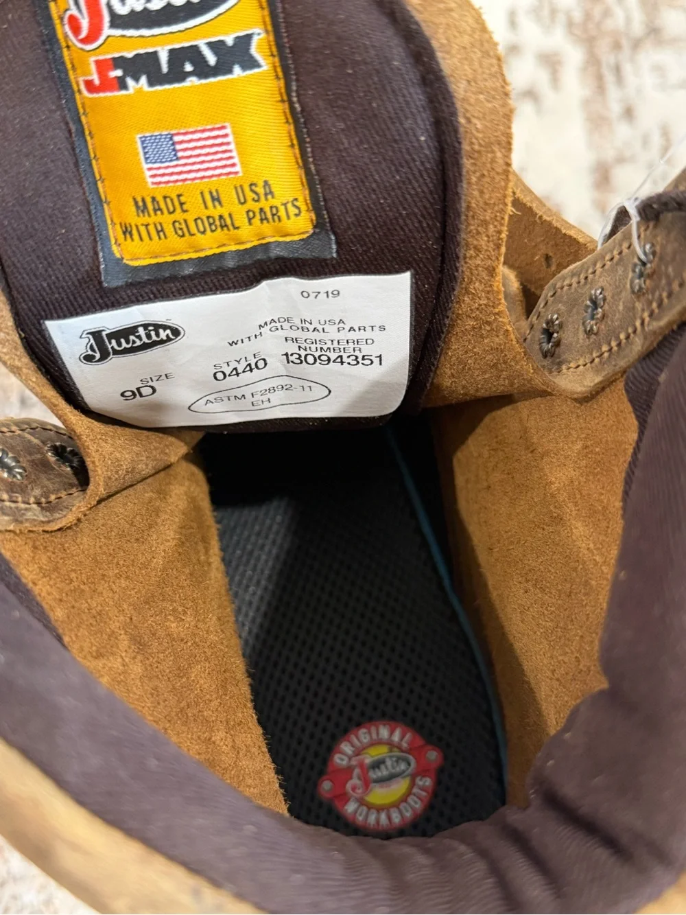 Justin Boots Blueprint 8